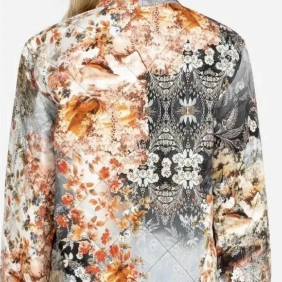 JOHNNY WAS CALME Asian blend Quilted Jacket NWT - Picture 4 of 7